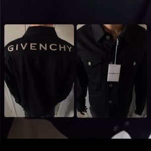 Givenchy Black Denim Jacket